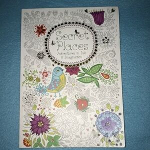 𝅺ADULT / teen coloring book-Secret Places